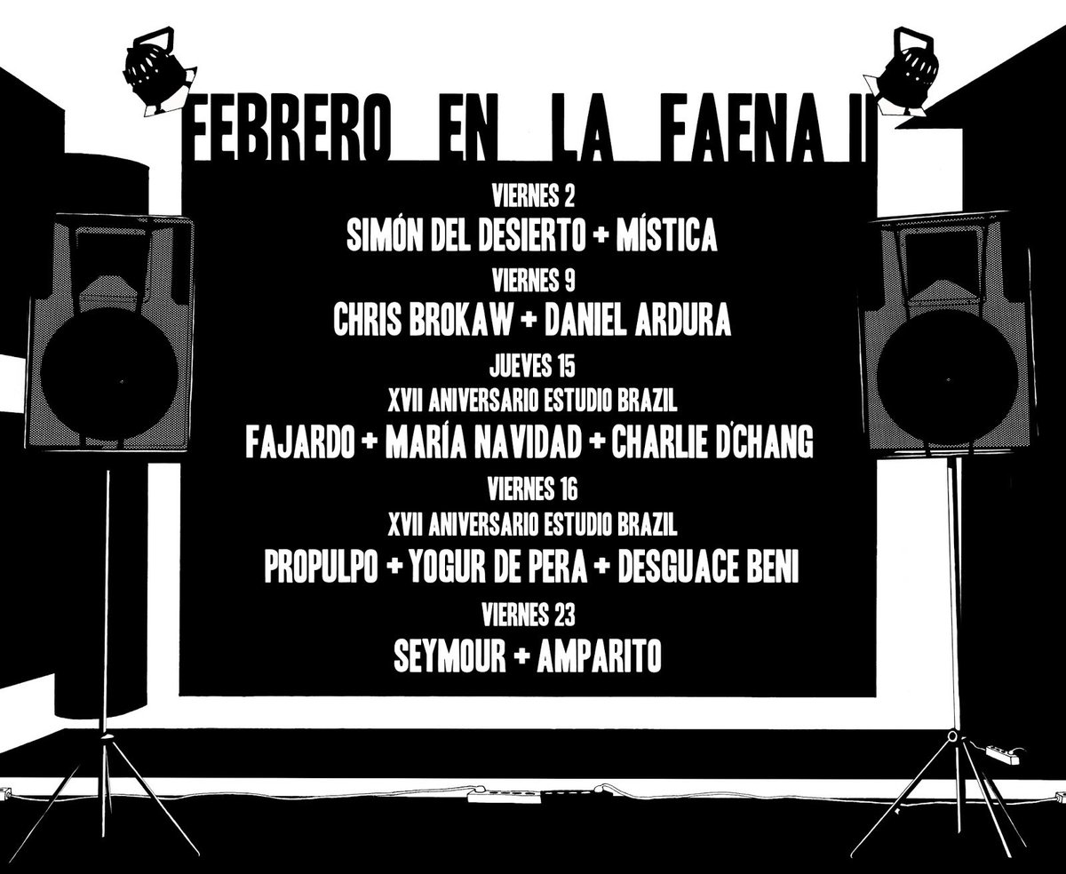 LaFaenaII's tweet photo. El calendario de febrero completo: https://t.co/9oGqpIWc87