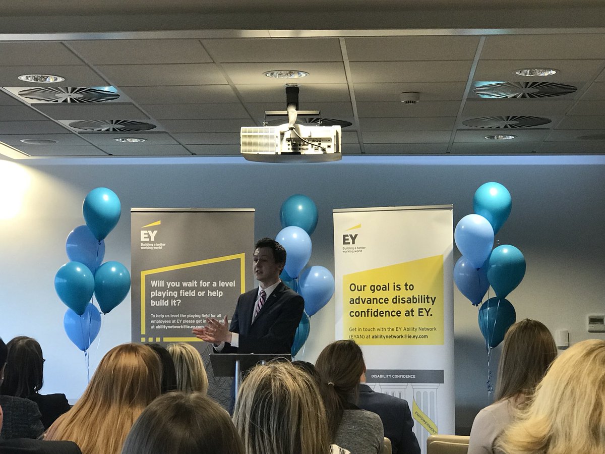 Thank you Adam Harris @AsIAmNaturally for educating us here in @EyIreland on #disabilityconfidence. Such an inspiring and authentic leader