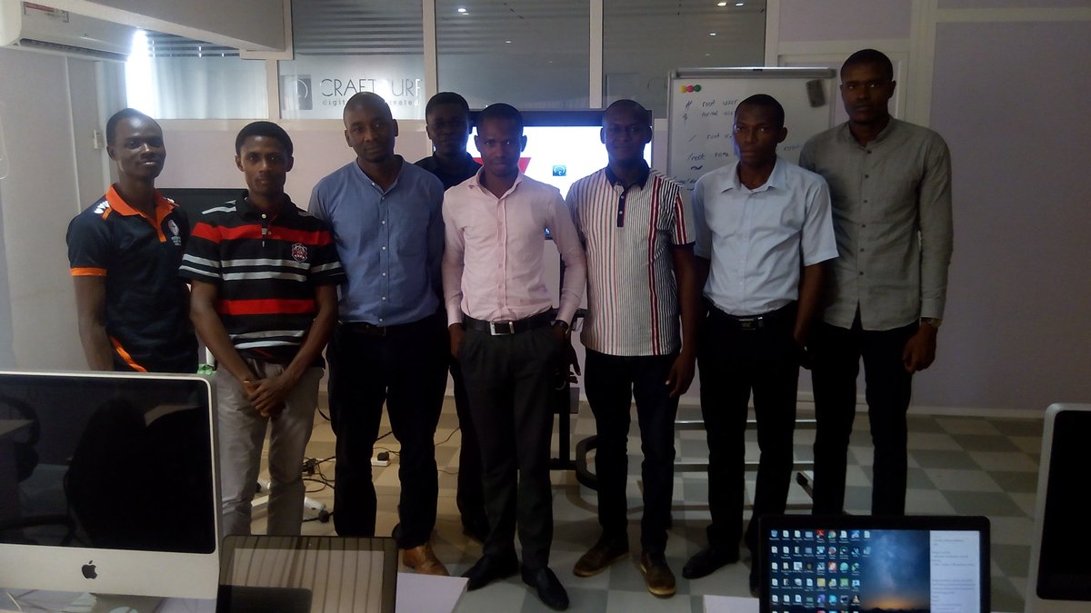 craftturf's tweet image. Craft Turf Academy kick start its 12 weeks FullStack JavaScript Engineering Course yesterday Feb, 12th 2018. With its first cohort of students on board. #CraftTurfAcademy,#FullStackJavascript. @DevCircleLagos craftturf.ng/training-cours…