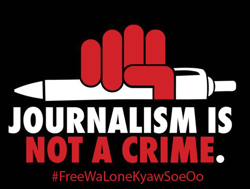 "The fight for free expression in Myanmar remains incomplete and urgent. We are proud to honor these intrepid reporters." Our jailed Reuters colleagues Wa Lone and Kyaw Soe Oo win the 2018 PEN/Barbey Freedom to Write Award. So proud. #FreeWaLoneKyawSoeOo pen.org/press-release/…