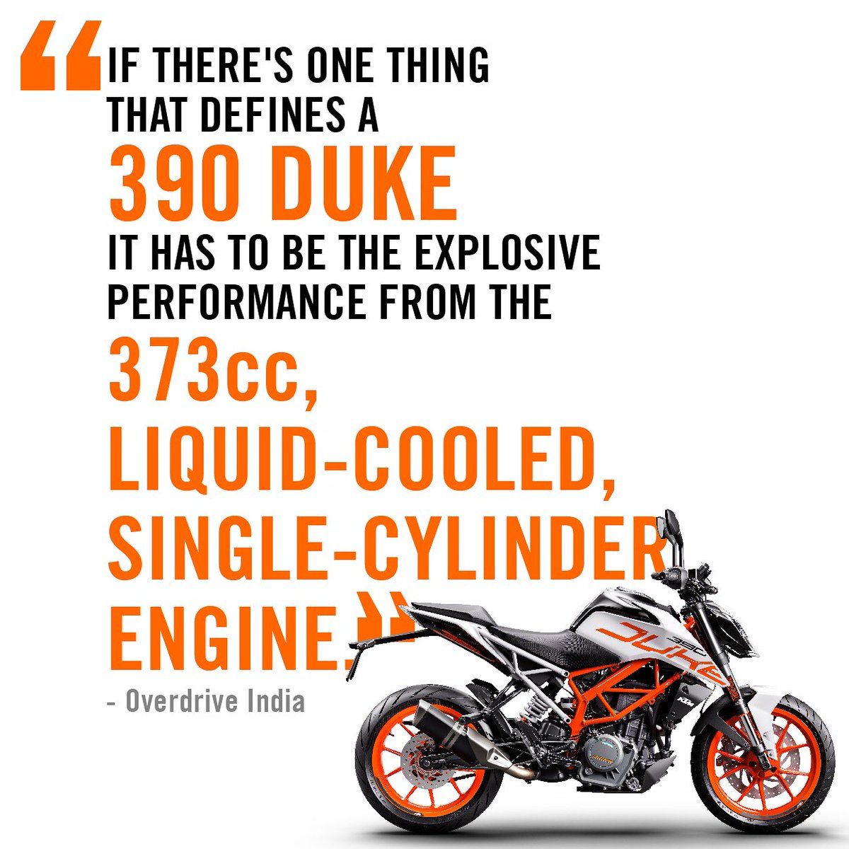 India_KTM's tweet photo. Driving the motorcycling fraternity round the bend. #cornerrocket #390duke #ReadyToRace
Click to read more https://t.co/2GFsKecvlm https://t.co/edzCdkUdVy
