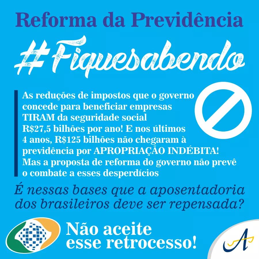 Em resumo, é o seguinte:

- As empresas não pagam o que devem à Previdência.
- Alguém terá que pagar essa conta.
- Se depender de Temer e dos parlamentares de direita, esse alguém será O POVO.

#SeVotarNãoVolta 
#NãoàReformaDaPrevidência