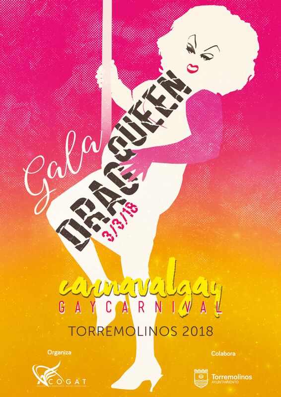 LGBTorremolinos's tweet photo. #Carnaval2018 #GalaDrag | #Torremolinos celebrará la II Gala #DragQueen dentro del #CarnavalLGTBI2018 que contará con el show de una veintena de #drags ⏰ 3 Marzo | 20.30h a 00.30h 📍 Plaza de La Nogalera *️⃣️  ORGANIZA: #Acogat Torremolinos https://t.co/jW71ZOC6GK https://t.co/QOdnzmNPLm