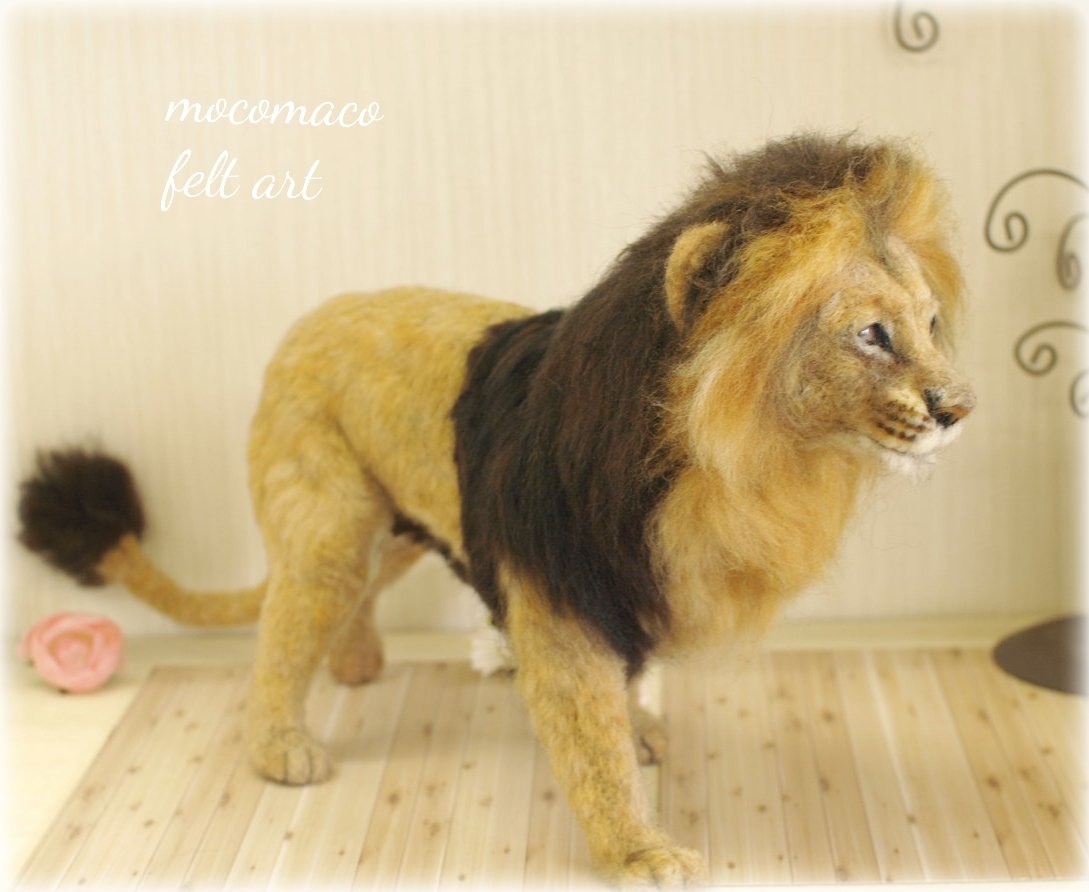 تويتر Mocomaco Felt 羊毛フェルト على تويتر 羊毛フェルトのライオンです 目はオリジナルアイです 羊毛フェルト ハンドメイド ライオン Wool T Co U0eg5u69vb