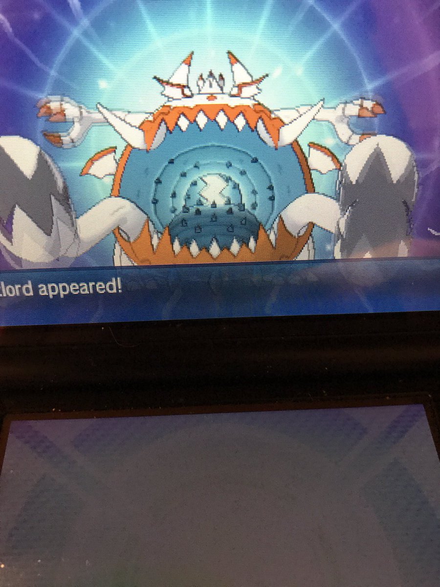 TeacherTempest's tweet image. Second shiny Guzzlord!! This one had the nature I was looking for!
