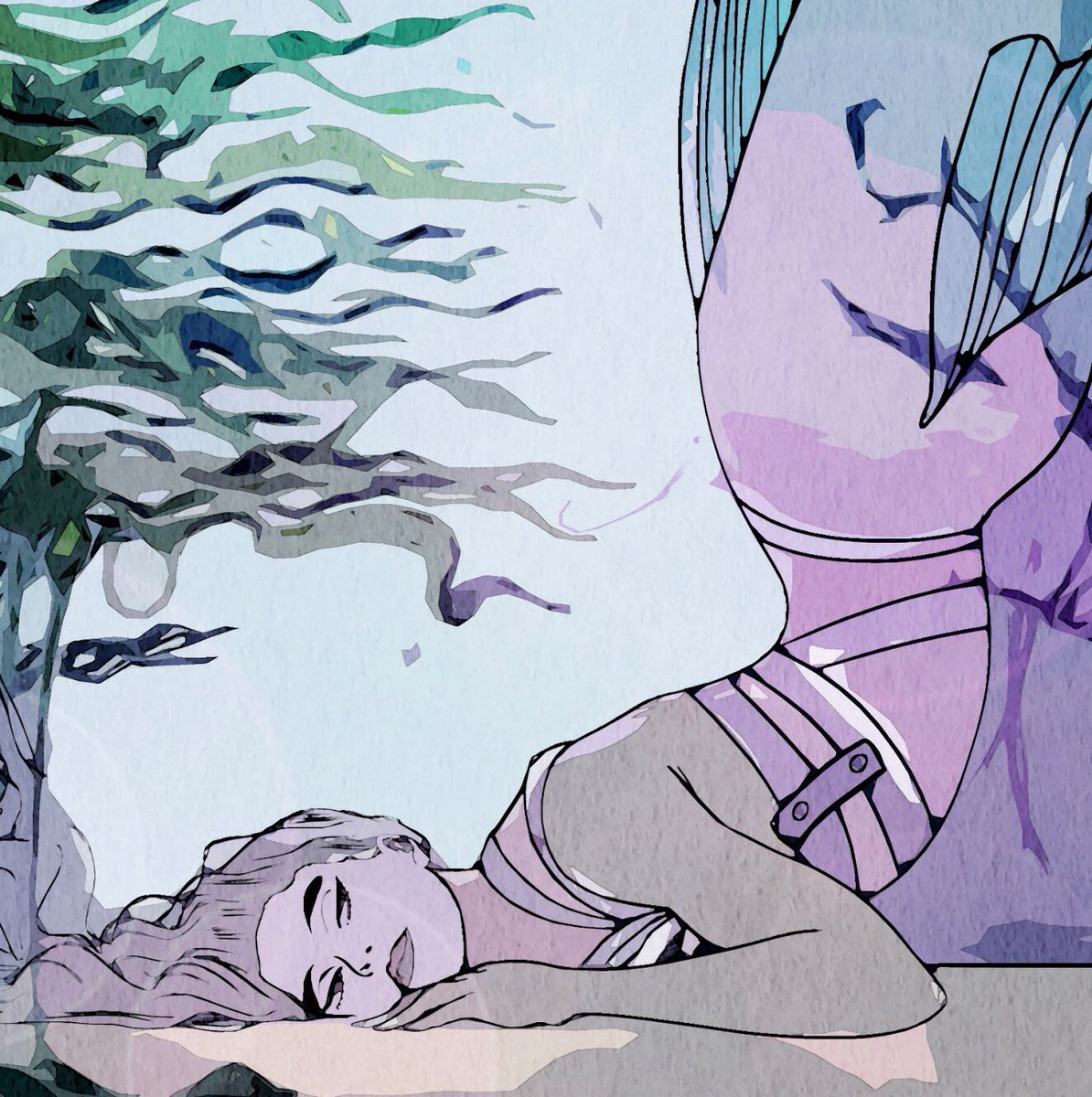 QueerBite's tweet photo. After some minor technical difficulties, we’re pleased to announce that QueerBite is back and gayer than ever! We’ve been churning out some exciting new stuff - watch this space (and check out @Lady_Spacefish for more amazing mermaid art!) https://t.co/TCHrMeIDdL