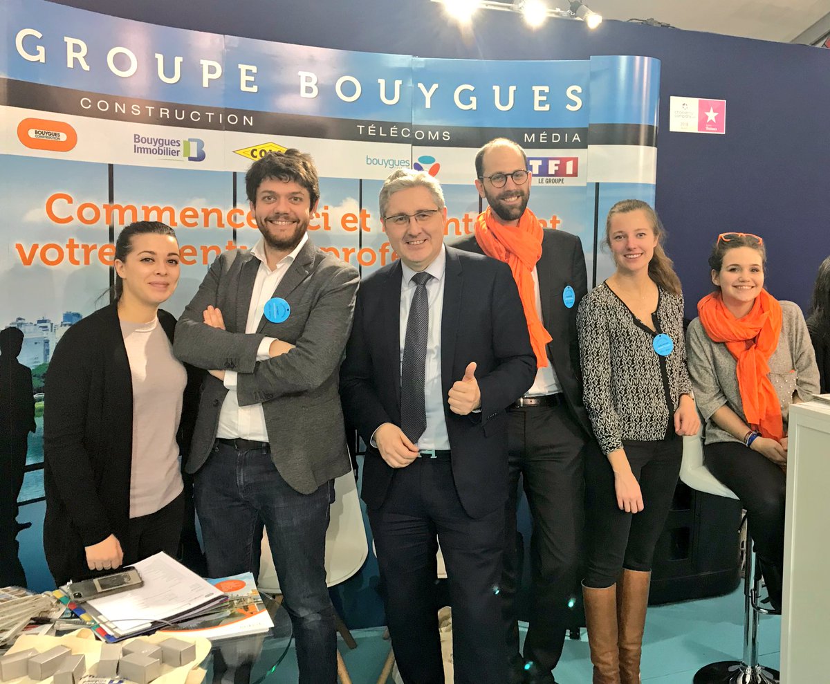 Venez nombreux à la rencontre des équipes #RH du groupe Bouygues au  #Forum de <a href="/Paris_Dauphine/">Université Paris Dauphine - PSL</a> pour parler #Stage #Alternance #Emploi. Pour construire avec nous le monde de demain !