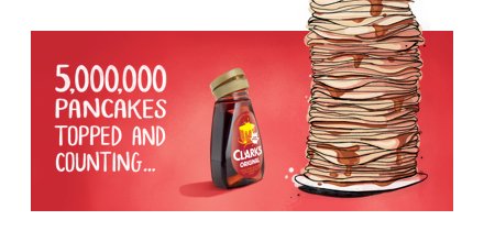 #PancakeDay Competition... 
Your chance to #win a Clarks Brunch Bundle; including Clarks Syrups. All you need to do is to follow and RT.