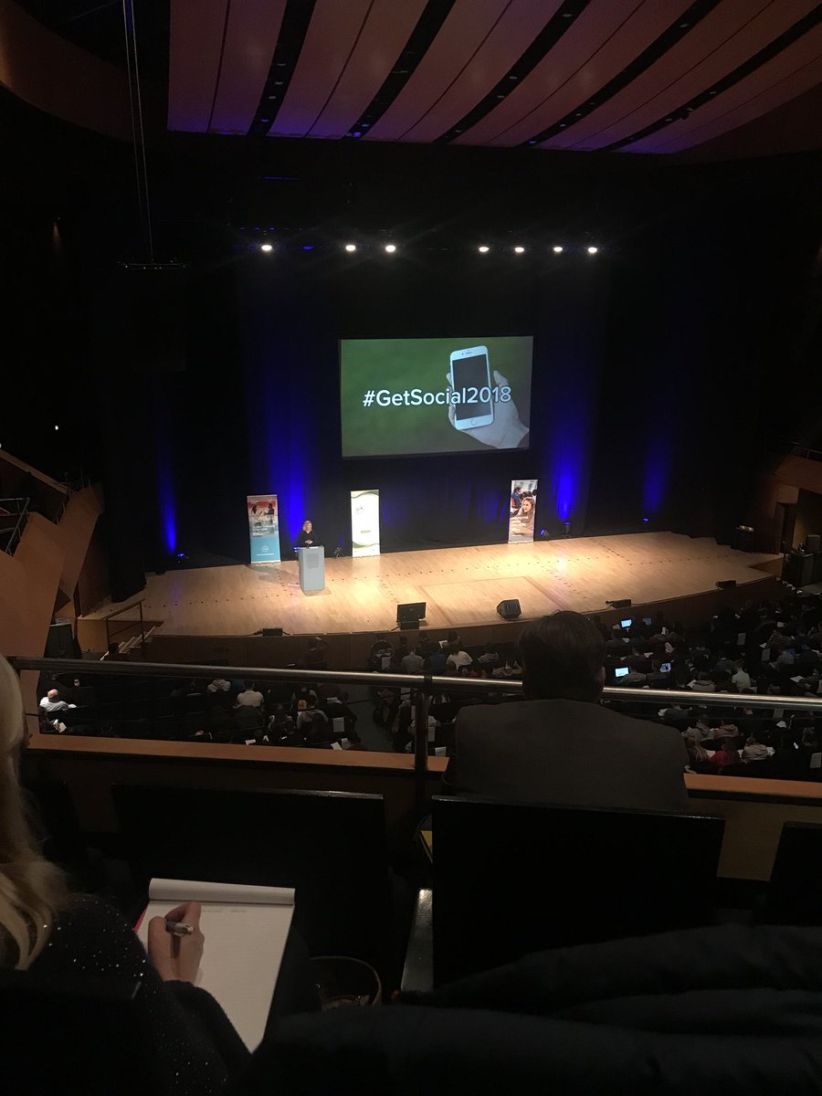 markmcclatch1's tweet photo. Great line up of speakers at #GetSocial2018. Looking forward to learn how to fully utilise social media from the experts. @BusinessDCU https://t.co/0Y2LRgES0K