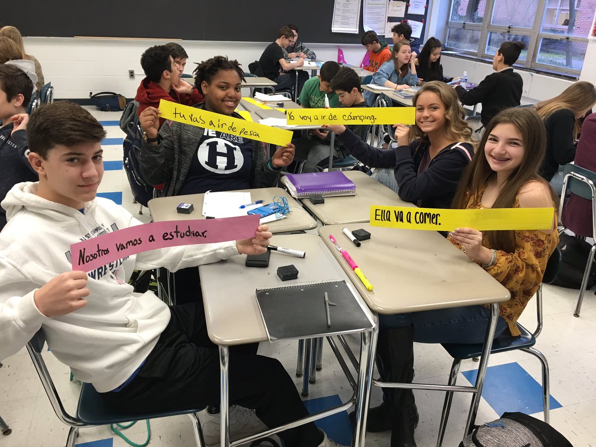SKluse7's tweet photo. #verbparty #level1rocks! :) @MerylNorych @BravermanHHS @mengland_hhs https://t.co/U9Uj9si2nj