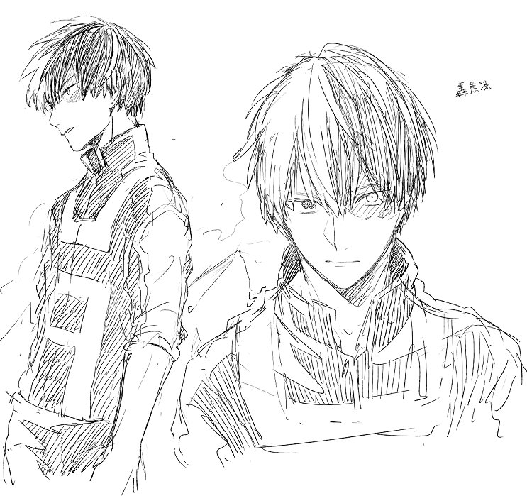 sskz_gsr's tweet image. そろそろ1週間何も呟くことがないので昔のヒロアカらくがき置いて何か更新した気にさせて下さい