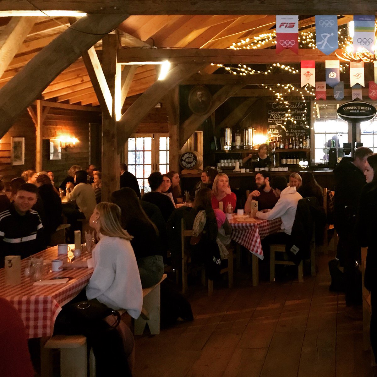 #pancakeday has arrived in my ski-lodge 🥞🥞 Hands down the best in London!? 🥇🥇 Where The Pancakes Are always deliver.

I’m on my 4th 🥞😍 energy for pancake races later! 🏃‍♂️🏃‍♂️ I am Salzburg 2017 pancake race champion. Come and take me on! TOBOGGAN! #PancakeTuesday