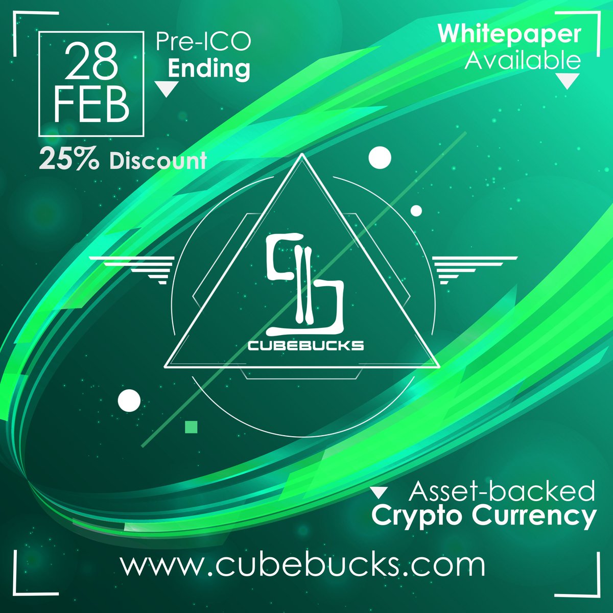 The dead CubeBucks project tweet media