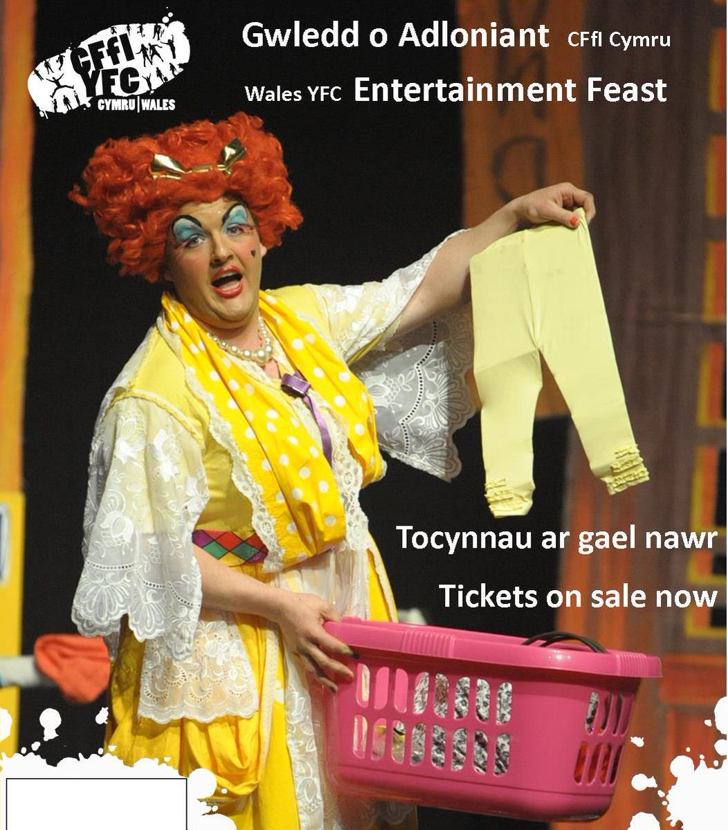 ‘Tickets are now on sale for the Wales YFC Entertainment Feast on the 3rd &amp; 4th of March!! Make sure you book your space to support your club and county in the Pavilion Theatre, Rhyl! Click on the link below to find out more.’
rhylpavilion.co.uk/gwledd-o-adlon…