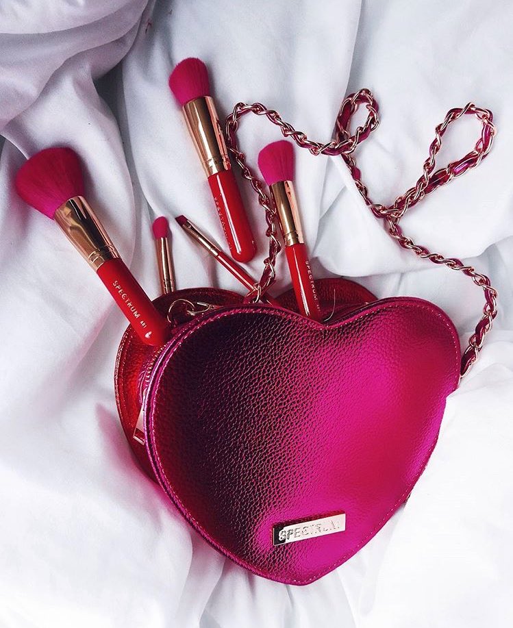 Spectrumbrushes's tweet photo. We’re feeling the love today babes 💗 so if you want to have a chance to win one of our V day sets for you and your bestie then just follow us, RT and tag your galentine 💗 ends midnight 14.02.18 💋 open internationally 💕 https://t.co/F70r3O0exW