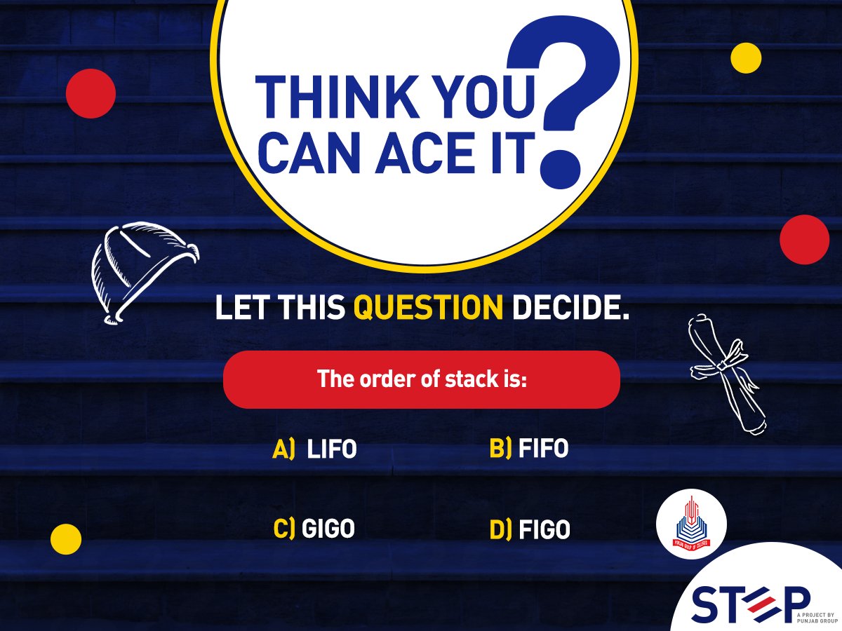 stepbypgc's tweet photo. Take the quiz to test your skills!
Post the most accurate answer according to you in the comment section below to find out! The correct answer will be revealed in the comments shortly.
#JoinSTEP #STEPSelfAssessmentTest18 #TowardsABrighterFuture #EmpoweringYouth #ECAT #FUNGAT https://t.co/rYyOU1X0cE