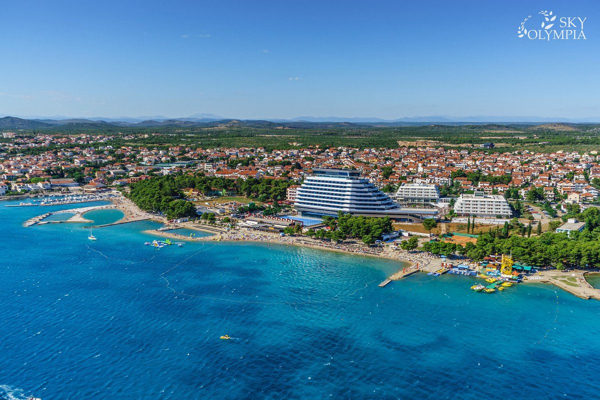 Beautiful Vodice <3 
PHOTO © Andrija Carli &amp; Vodice Tourist Board  
.
.
.
.
#OlympiaSkyVodice #CroatiaFullOfLife #OlympiaElements #VisitCroatia #Croatia #Travel #Vodice #VisitEurope #Beach #LuxuryHotels