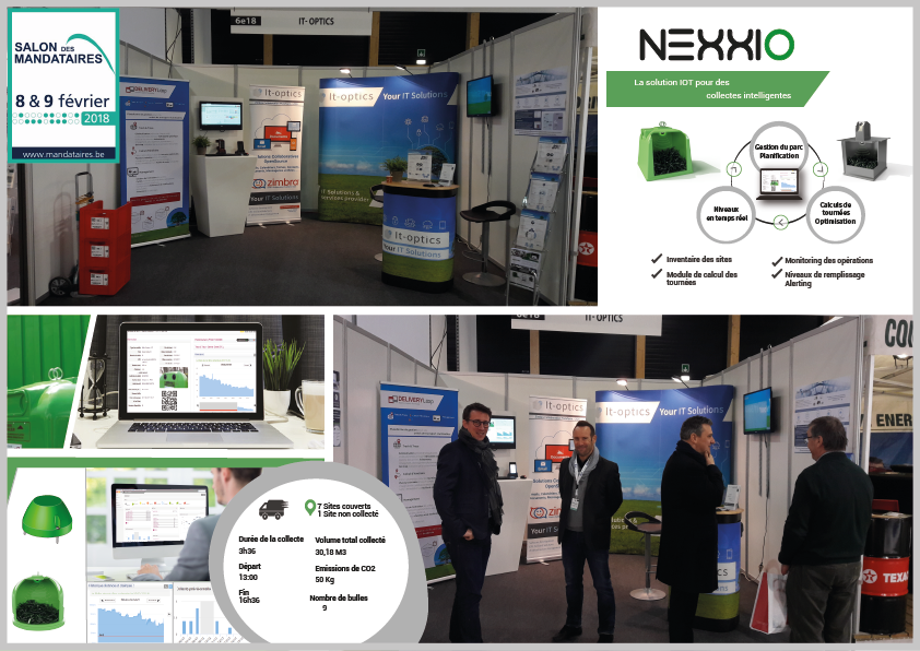 IT_OPTICS_COM's tweet photo. Une excellente édition du SDM 2018 pour notre équipe! De nombreux projets se concrétisent pour une gestion des villes résolument innovante! #wex #SDM18 #secteurpublic #smartcities https://t.co/DaGsH94or2