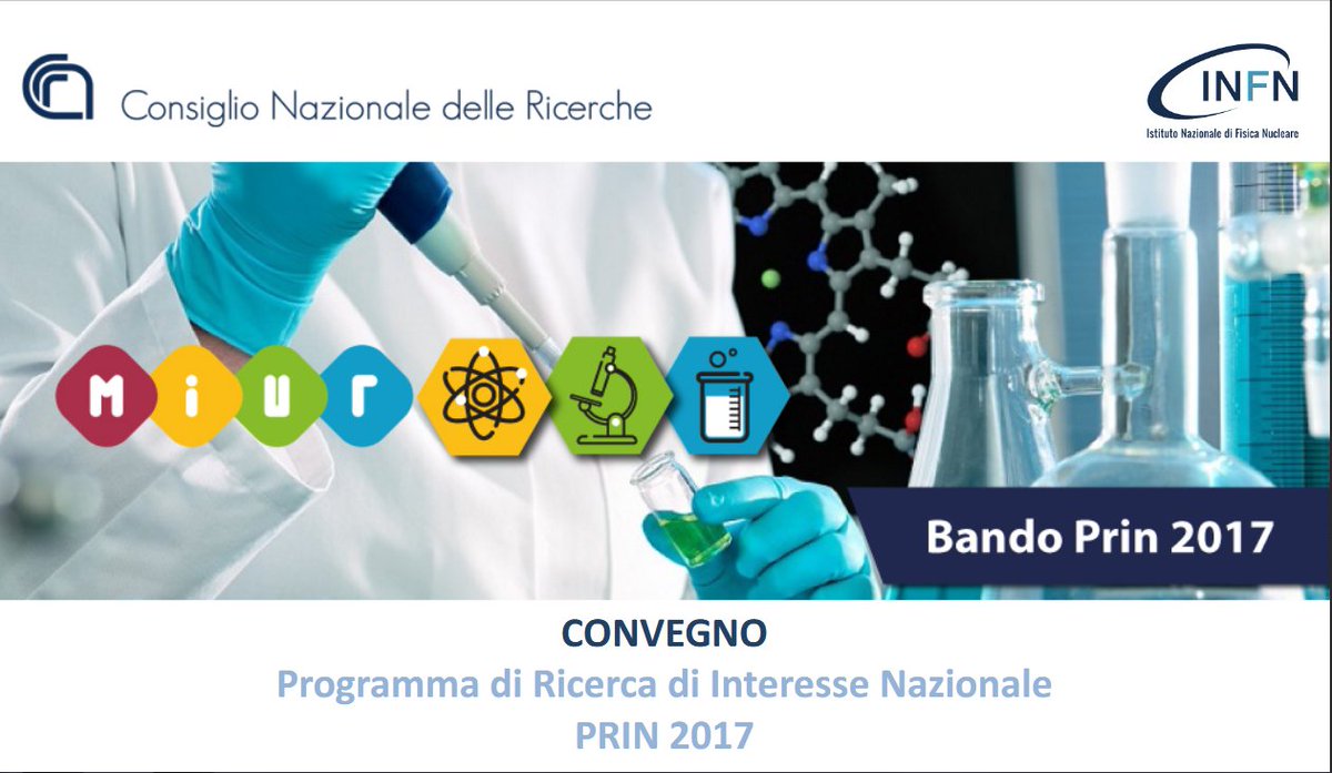 CNRsocial_'s tweet image. #14febbraio Convegno Bando #PRIN2017: #Cnr e @INFN_ sono lieti di ospitare presso l'Aula Convegni del #Cnr di Roma, tutto il personale interessato alle attività di progetto. 
Si potrà seguire lo streaming su → live.cnr.it/liveRomaConveg…. 
Leggi tutto su →  cnr.it/it/evento/15468