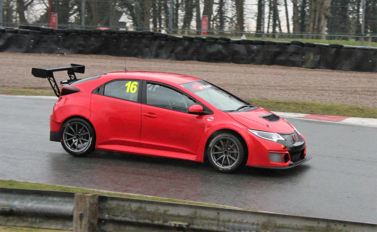 The <a href="/PyroMotorsport/">Pyro Motorsport</a> team testing a <a href="/Honda/">Honda</a> civic type R <a href="/Oulton_Park/">Oulton Park</a> this morning. Preparing for @TCRUK_series which begins <a href="/SilverstoneUK/">Silverstone</a> on 1st Arpil. <a href="/HondaCivicForum/">Honda Civic Forum</a> <a href="/RacingEvents/">RacingEvents.info</a>  <a href="/BrsccHQ/">BRSCC</a> #Honda #HondaCivic