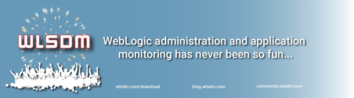 wlsdm's tweet image. WLSDM for WebLogic newsletter is out! Have a great week Oracle WebLogic community! us14.campaign-archive.com/?e=[UNIQID]&amp;amp;u=… #weblogiccommunity #wlsdm #Oracle #weblogic #devops #mbean #jmx #java #javaee