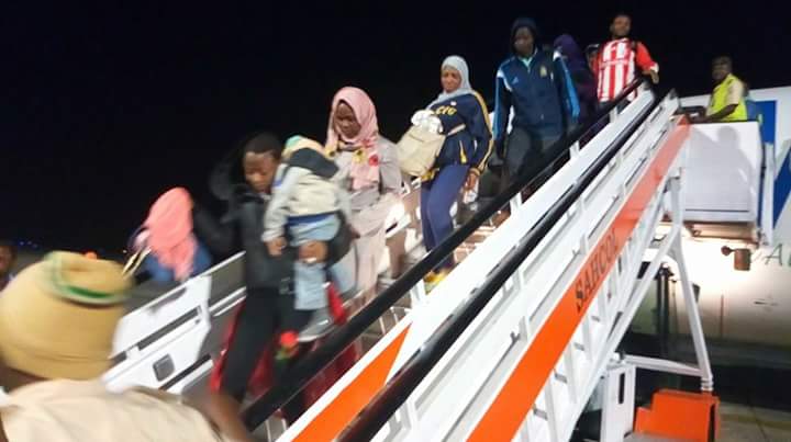 nemanigeria's tweet photo. The #returness comprise of 86 males, 50 females among them 8 children. @BBCAfrica @daily_trust @IOM_Nigeria @ncfrmi @naptipnigeria @tvcnewsng @NTANewsNow @AIT_Online @naijcom https://t.co/okulNcTtZR