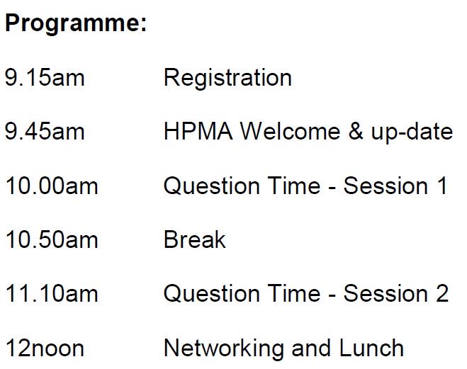 HPMA Yorks & Humber (@hpmayorks) on Twitter photo A week to go till our #QuestionTime event on 20 February at <a href="/HorizonLeeds/">Horizon Leeds</a>, 9.15am-12noon followed by lunch – email events@hempsons.co.uk to book your place! A week to go till our #QuestionTime event on 20 February at <a href="/HorizonLeeds/">Horizon Leeds</a>, 9.15am-12noon followed by lunch – email events@hempsons.co.uk to book your place!