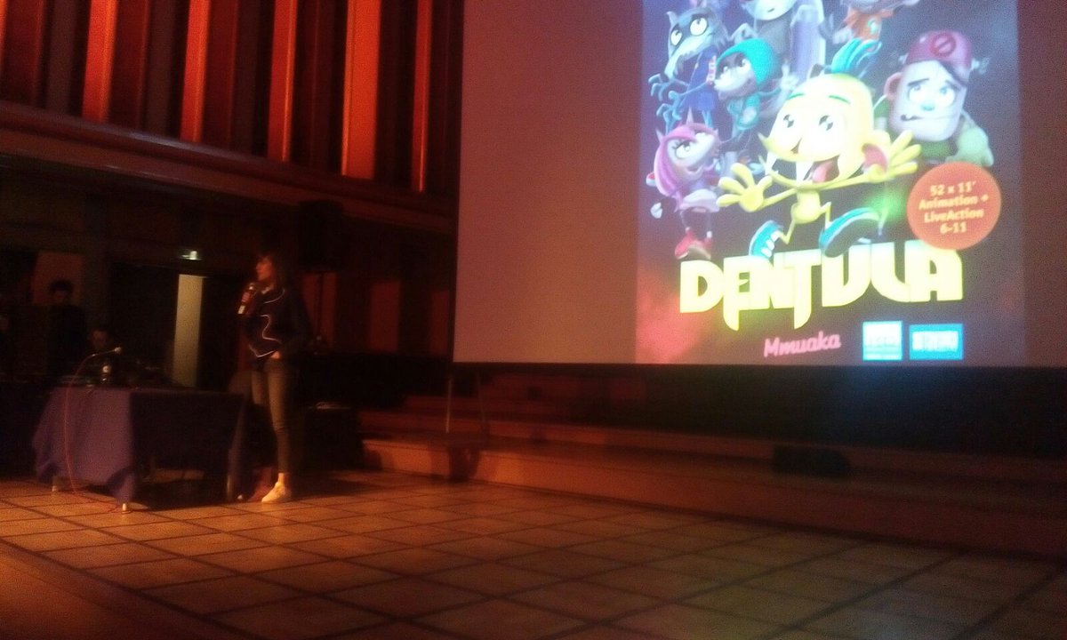 Presentació de #Dentula al IV FORUM DE COPRODUCCIÓN -NORTE SUR- DE ANIMACIÓN.  <a href="/Mmuaka_/">Mmuaka Entertainment</a> <a href="/BrusInvExp/">BrusselsInvestExport</a> #proaproductors @proanimats
