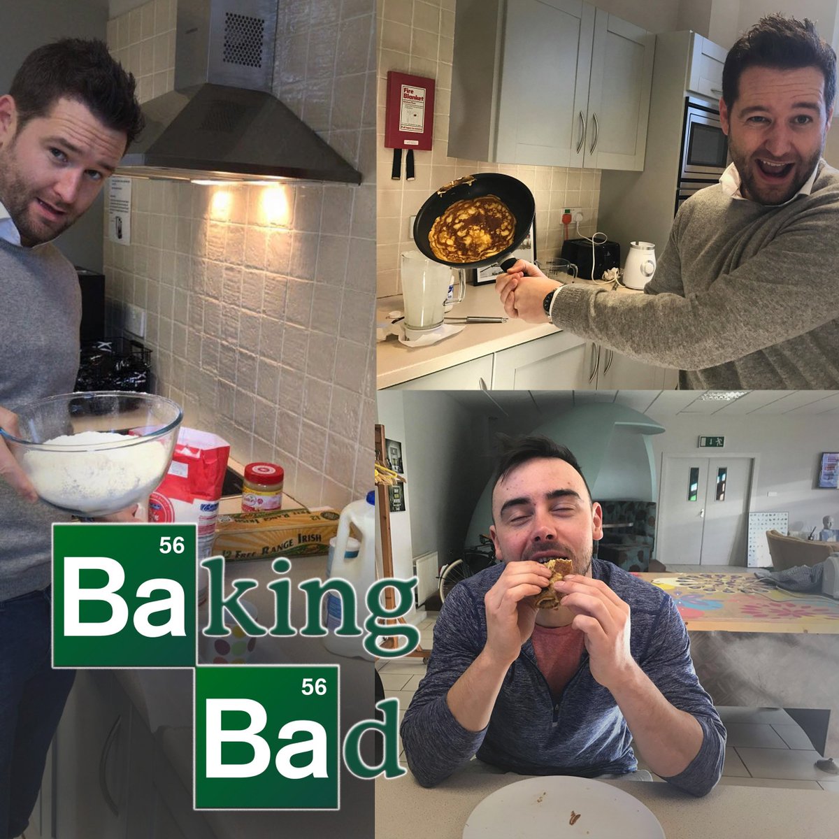 Shoutout to our very own Peter PanCake / Walter Egg-White <a href="/KevinMacSweeny/">Kevin MacSweeny</a> for delivering the greatest batch of pancakes #rathmines has ever seen - nourishing &amp; energising the team. 

#PancakeTuesday #PancakeDay #Pancakes #TuesdayMotivation #Yum
