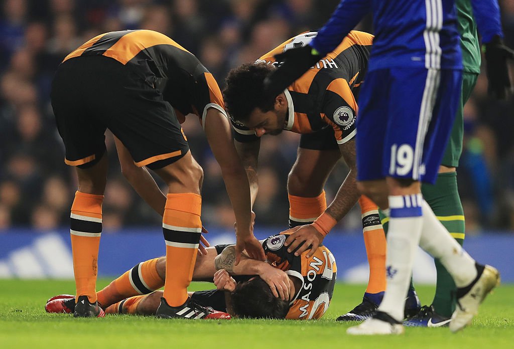 Squawka_Live's tweet photo. OFFICIAL: Ryan Mason has announced his retirement from football on medical advice following the head injury he suffered on 22nd January 2017 against Chelsea. https://t.co/qScakYrGnw