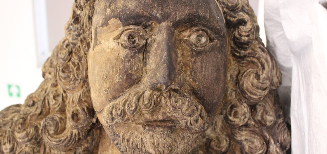 artfund's tweet photo. Today @museumofnorwich launch their first #ArtHappens campaign to #SaveSamson! They need your help to raise £15k to display this recently restored beautiful oak carved figure and place him pride of place in the museum. https://t.co/c7ZSZk0JvA https://t.co/c9XSYs4IbN