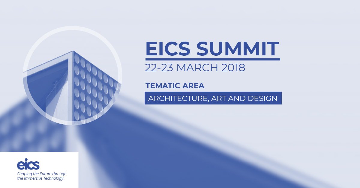 eicsummit's tweet image. #CALLFORSPONSOR
Are you an enterprise or firm working on architecture, art and design? Are you using the immersive technologies?
EICS the first European immersive computing summit is the perfect event for you! 
Book your seat:eventbrite.it/e/eics-europea… 

#VR #venezia #VirtualReality