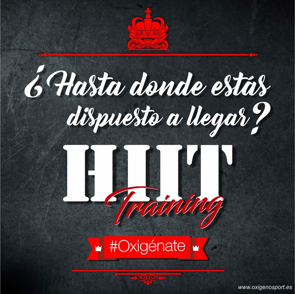 oxigenosport's tweet photo. ¿Hasta donde estás dispuesto/a a llegar...?
Si crees que conoces tus límites aún no has probado HIIT Training...
#Oxigénate
https://t.co/WJdLSfRLTC
#fitclub #helthclub #gym #fitnessclub #gimnasio #wellness #bienestar #fitnessmotivation #fit #behappy #smile #fitnesslifestyle https://t.co/W0xvM6Stem