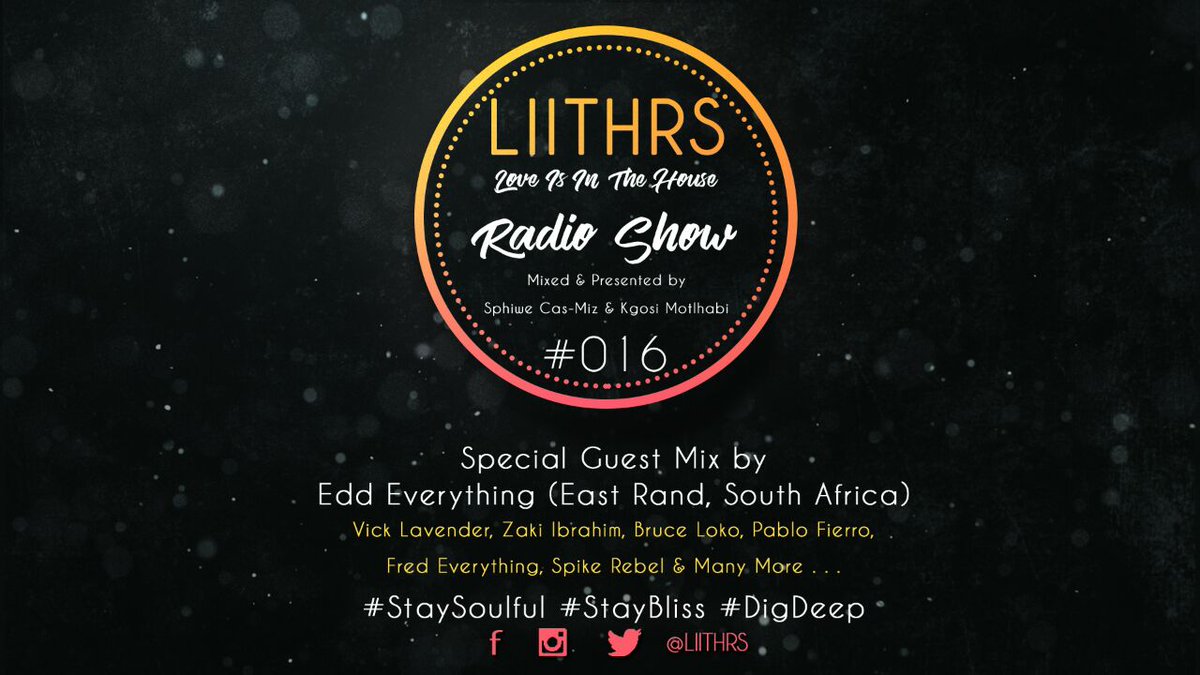 Edd_Everything's tweet photo. Hosted by @SimplyKayGee & @SphiweCmSA #LIITHRS https://t.co/xWbz4JKuht