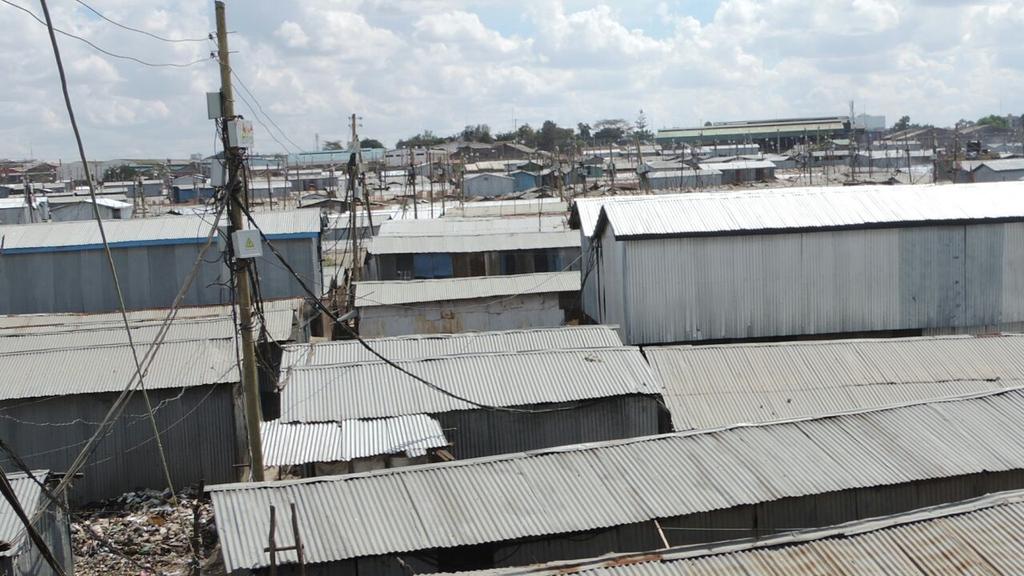 The standardised housing in Mukuru is 10 by 10, one floor structures with walls and roof made of iron sheets. 
#BoreshaMukuruSasa