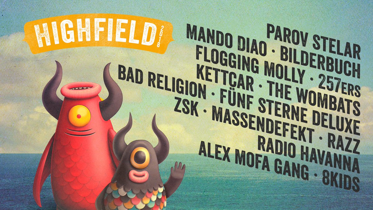 Auch wenn's draußen schneit und stürmt, haben wir Bands für Euch aufgetürmt! Freut Euch mit uns auf: