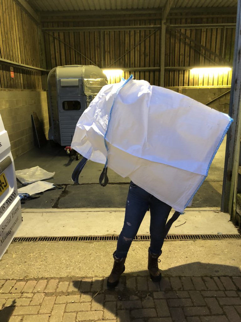 If you have any ideas what Emma is doing as part of our prep for this weekends #weddingshow <a href="/theshowground/">Norfolk Showground & Events Centre</a> we would love to hear your thoughts either here or if you visit us to say hello #norfolk <a href="/BrideNorfolk/">The Norfolk Bride</a>