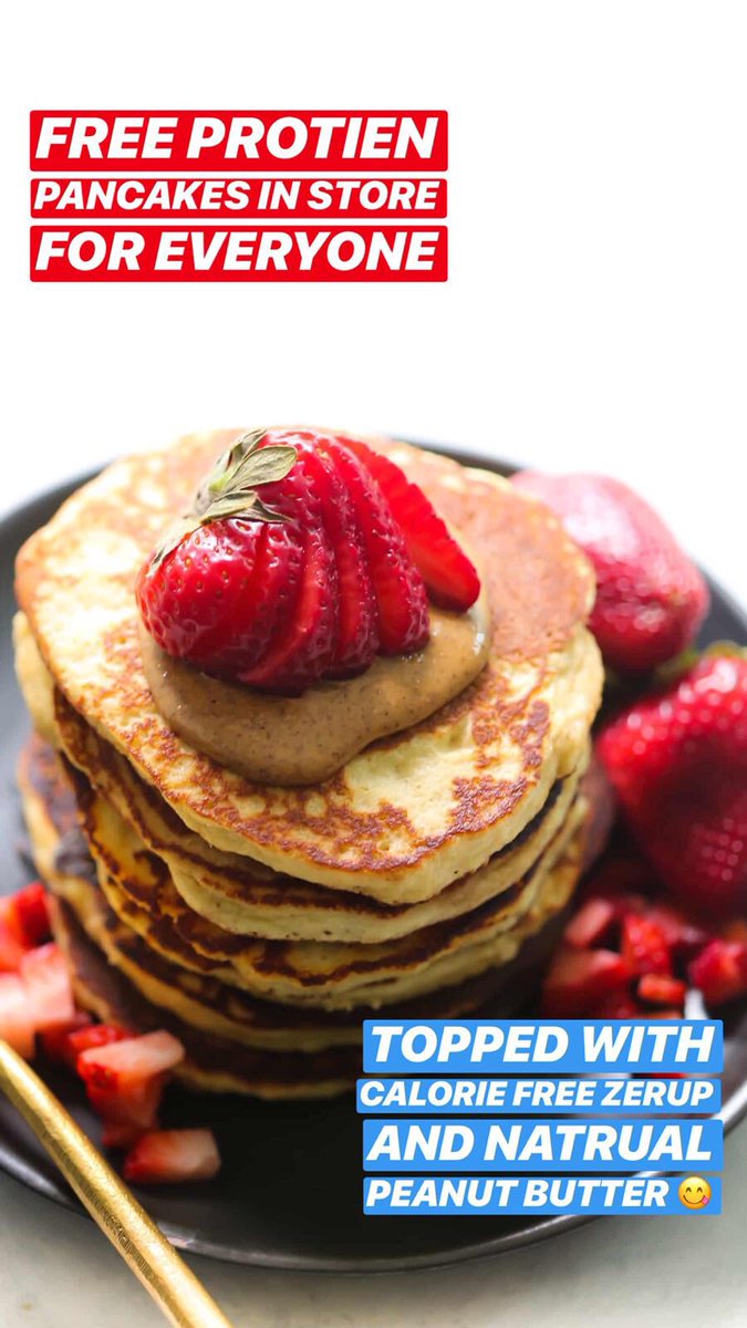 TonyBellew's tweet photo. Get down to @Bodyfuel_Kirkby today and tomorrow to get your free protein pancakes! Fantastic meals  can also be ordered in store.. #BodyFuelKirkby https://t.co/7MxrV1AfKo