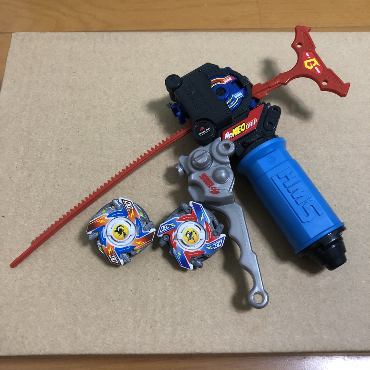 HMSのカスタマイズグリップ(タカオ仕様)完成！