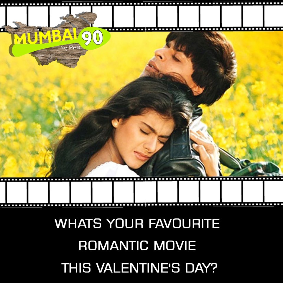 Every couple has a favourite movie that they wish to see on Valentine's day. Whats yours?

#CoupleGoals #ValentineDay #ValentineSpecial #TagLover #VegRestaurants #VegCuisine #FoodLovers #GoregaonRestaurants #RestaurantsInMumbai #FoodVariety #BollywoodTheme