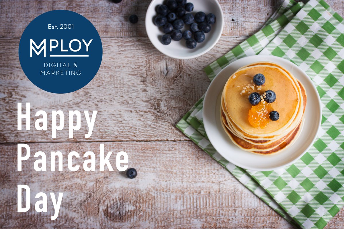 MployDigital's tweet image. If you&apos;re anything like us..... Pancakes for breakfast, lunch and dinner #pancakeday2018 #ShroveTuesday #MployDigital