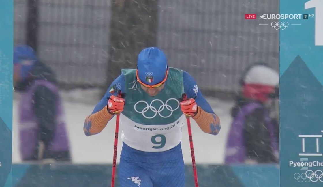 Vai Chicco, la SEMIFINALE ti aspetta! 
Dopo una gara bellissima, Federico #Pellegrino, conquista la semifinale nella sprint TC #CrossCountrySkiing #PyeongChang2018 <a href="/Fisiofficial/">Fisiofficial</a>