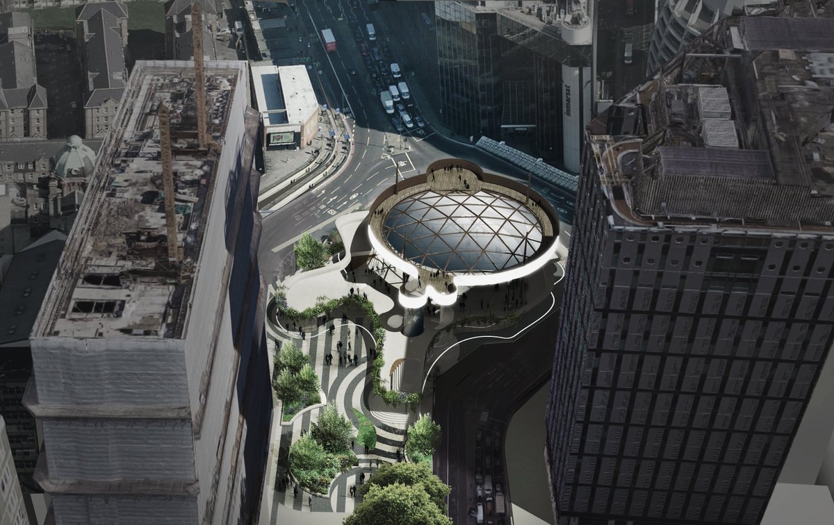 Fluid is among 39 teams longlisted for the Old Street 'Iconic Gateway'. All entries are exhibited at 2 – 4 Old Street Yard, weekdays between 12 and 6pm  #technology #exhibition #architecture #urban #regeneration #greenspaces socsi.in/IK2M2  ebx.sh/2o1tuzI