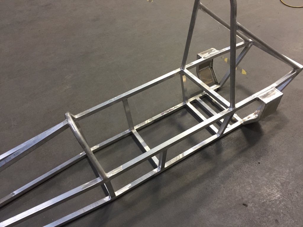 From plate to fabricated component to welded chassis, the <a href="/NCLCollege/">Newcastle College</a> @NCLEngineering Energy Academy students will soon have the rear axle &amp; wheels fitted to their <a href="/Greenpowertrust/">Greenpower Education Trust</a> cars! #fabrication #welding #ukmfg Inspiring the next generation of engineers!