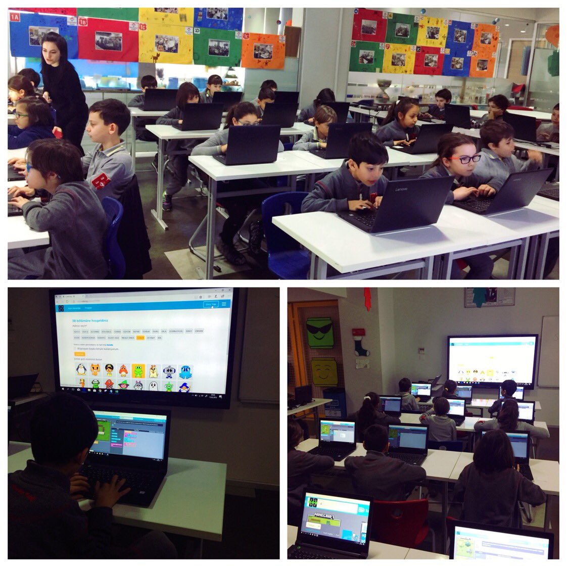 Bahcesehirum's tweet image. Kod bloklarını kullanarak hedefe ulaşıyoruz. Hem kodluyoruz, hem eğleniyoruz👏🏻👏🏻 @dagozlem @ozgeeasln @ErkenCocukluk @metinfer @CGaripagaoglu @bahcesehir_k12 #bkegitek #BK_Umraniye @AkalinBusra