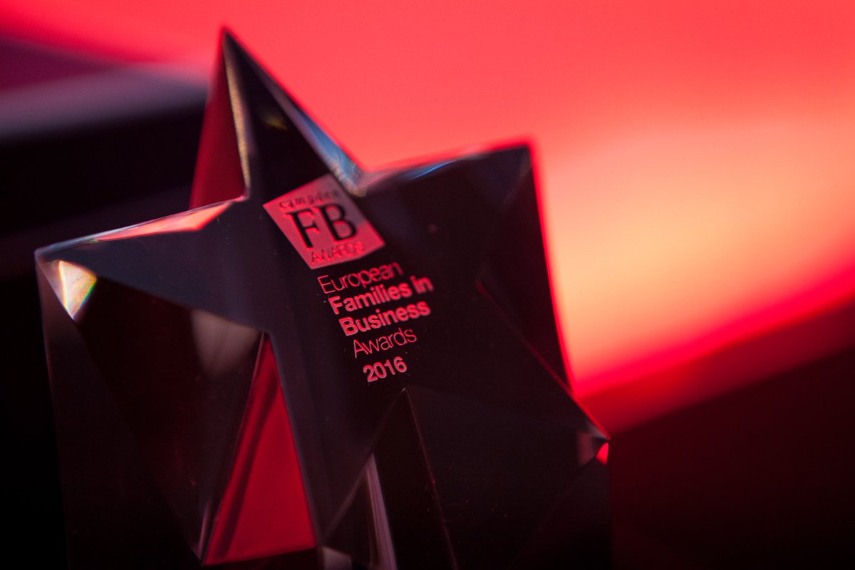 Only 10 days until nominations close for the prestigious European Families in Business Awards #EFIBA18, proudly presented by <a href="/CampdenFB/">CampdenFB</a> in partnership with @SG_PrivateBank.
Find out everything you need to know here ow.ly/aZ1a30imT6w