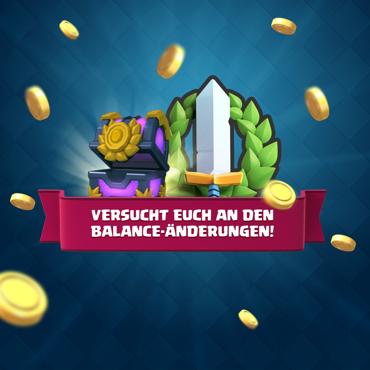 ClashRoyaleDE's tweet photo. Versucht euch an den neuen Balance-Änderungen in einem 1.000 Spieler Turnier von uns für euch! 🏆

Passwort und Turnierinformationen gibt es, wenn dieser Post 200 retweets erreicht. 🤜🤛 https://t.co/dGoih2b6vo