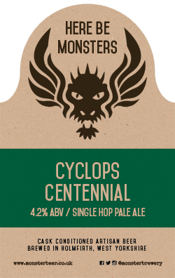 MonsterBrewery's tweet photo. Got some lovely casks of Centennial single-hop ale looking for homes around Huddersfield! Shout me if I can sort you out. #realale #huddersfield #holmfirth #caskale https://t.co/Xz6hznkDwg