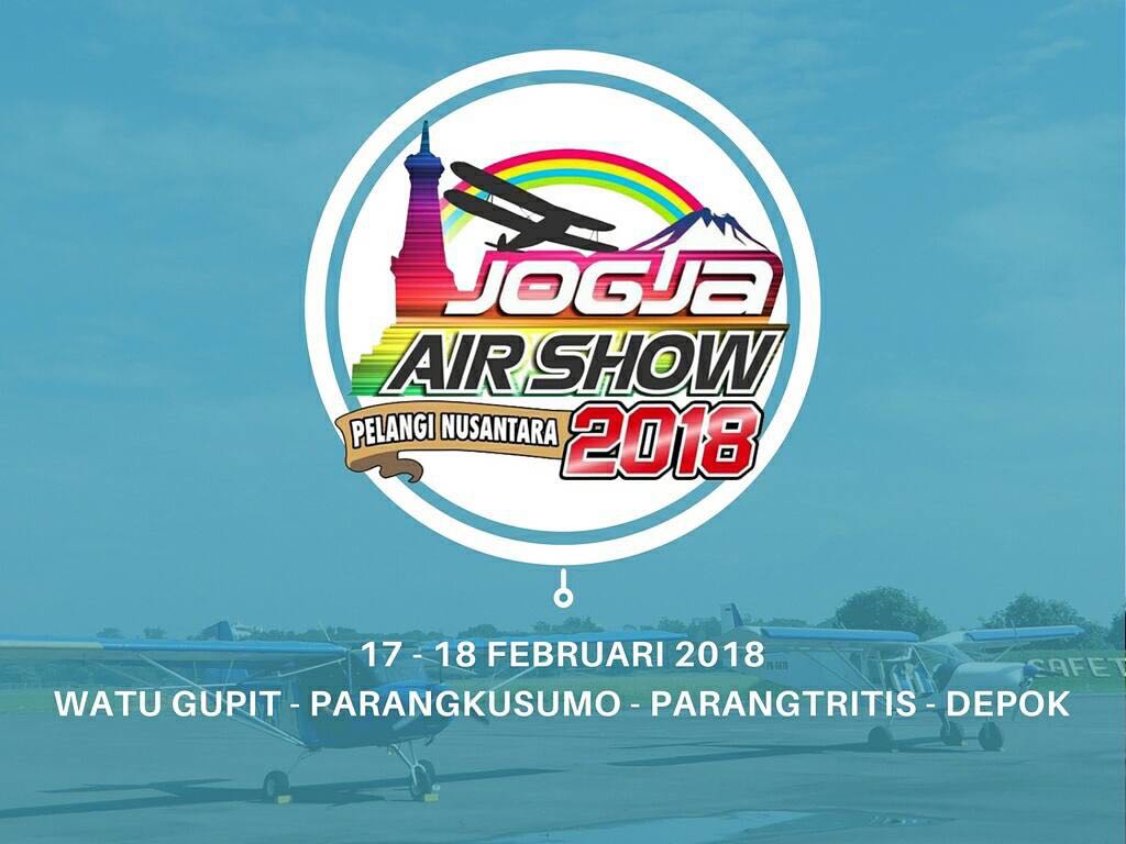 Perhelatan even Jogja Air Show (JAS) 2018 akan kembali dilangssungkan untuk ke-13 kalinya pada 17-18 Februari 2018 mendatang. #JogjaAirShow2018 #VisitWonderfulIndonesia