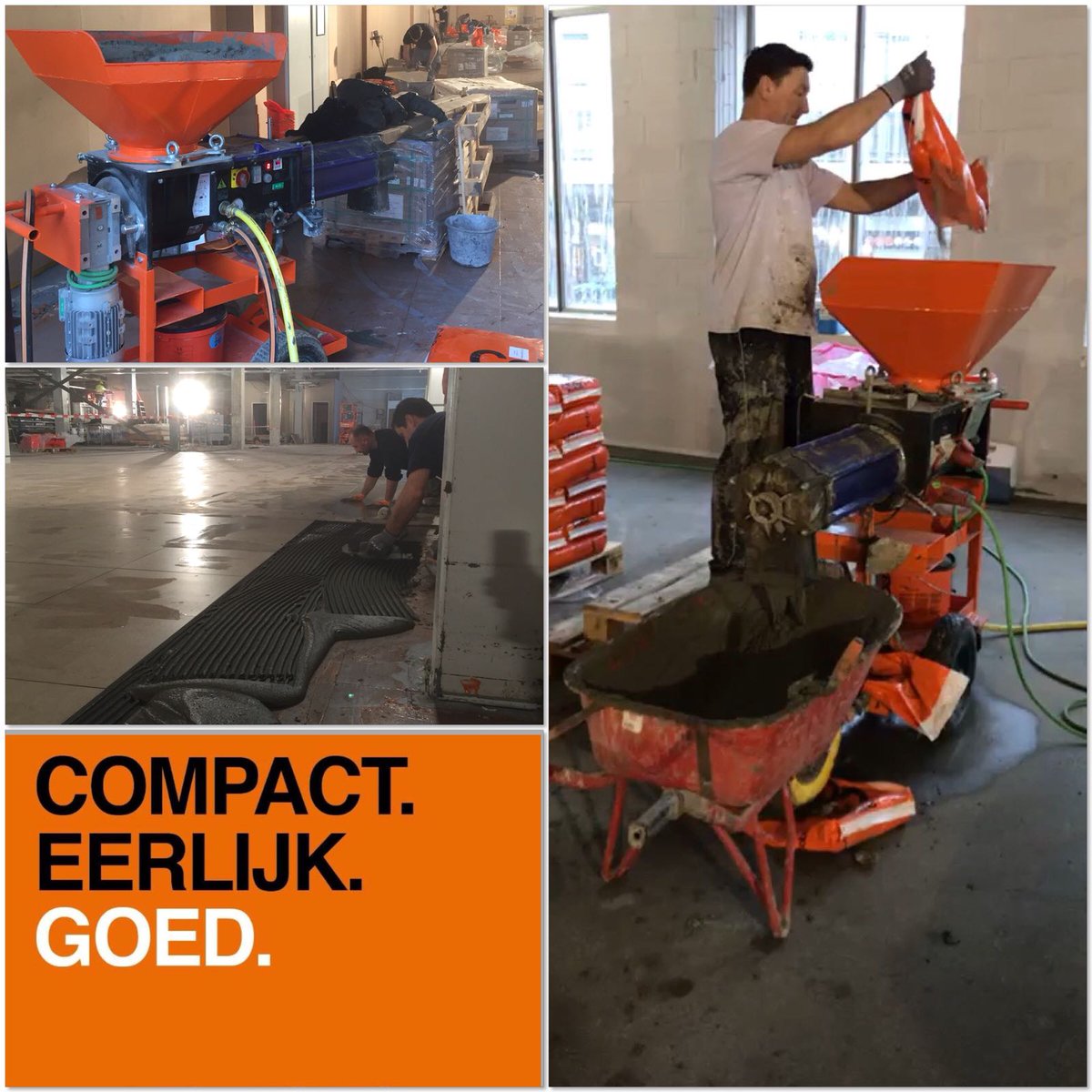 Geen ruimte voor een #silo? Maak dan gebruik van de #Coba meng-service 2.0. Nog zo'n innovatieve oplossing van Coba. Makkelijk zat!